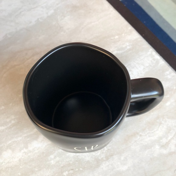 Rae Dunn Black "Sip" Coffee Mug New - Picture 4 of 5